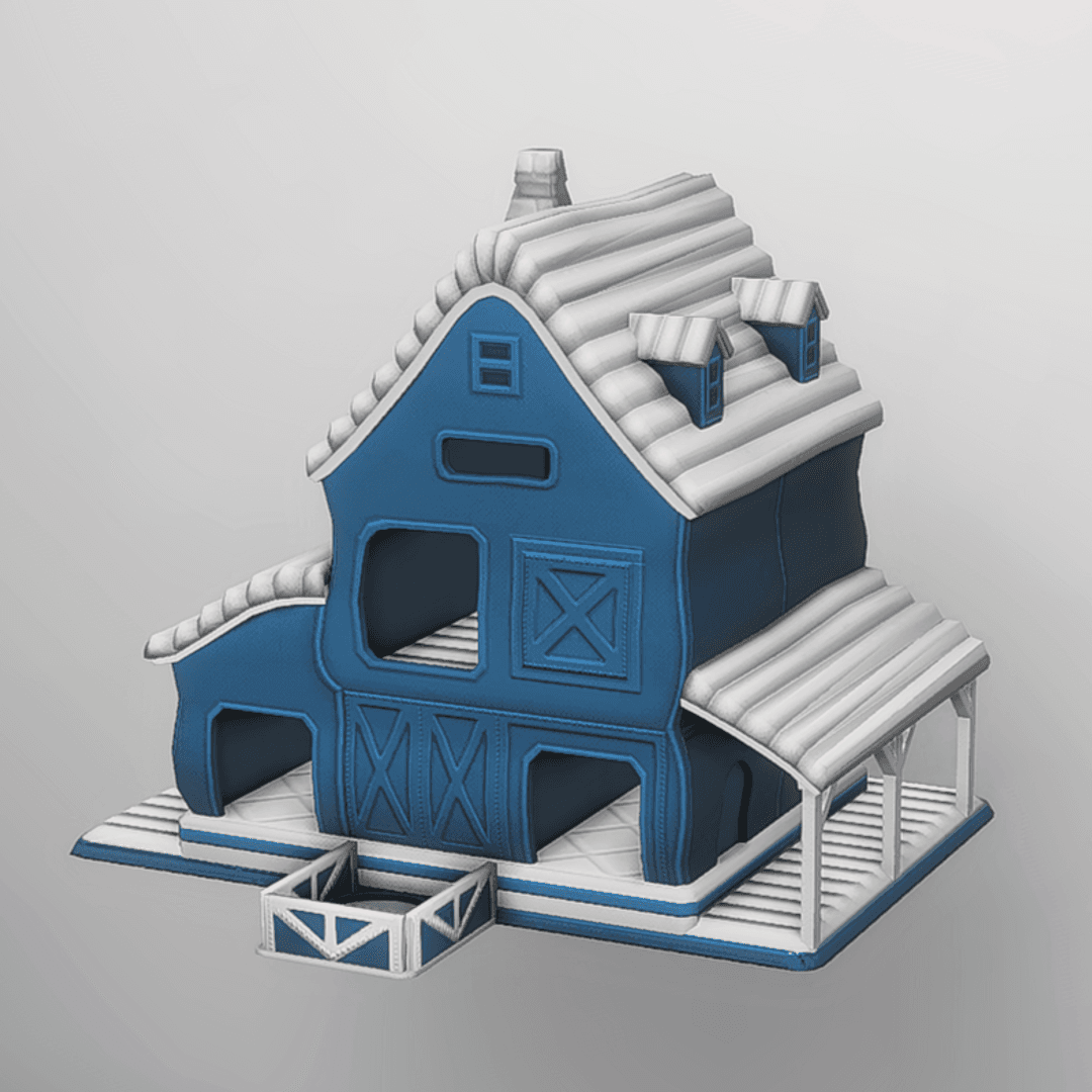 Галерея мода Кукольный домик Barn Doll House #2